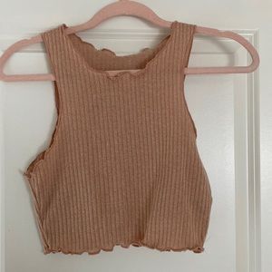 shein peach tank top